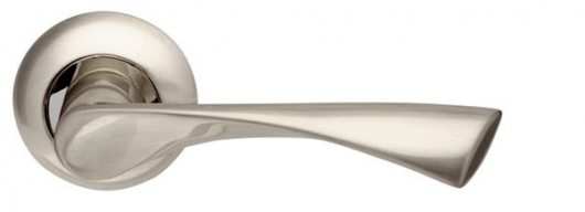Ручка раздельная ARMADILLO Corona Матовый никель/хром — фото 1