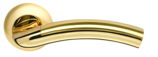 Ручка раздельная ARMADILLO Libra LD27-1SG/GP-4 матовое золото/золото — фото 1