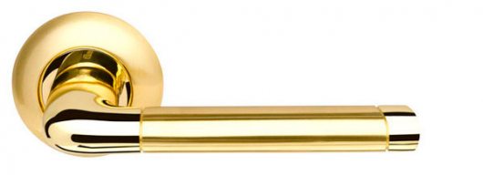 Ручка раздельная ARMADILLO Stella матовое золото/золото — фото 1