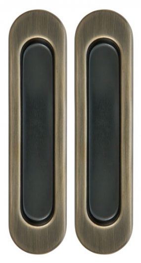 Ручка для раздвижных дверей ARMADILLO SH010-AB-7 бронза — фото 1
