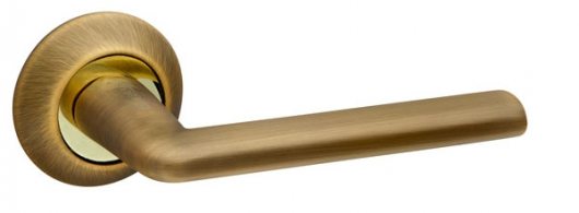Ручка раздельная FUARO TEMPO RM AB/GP-7 бронза/золото — фото 1