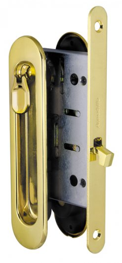 Набор для раздвижных дверей ARMADILLO SH011-BK GP-2 золото — фото 1