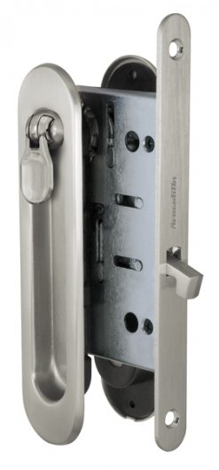 Набор для раздвижных дверей ARMADILLO SH011-BK SN-3 матовый никель — фото 1