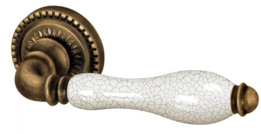 Ручка раздельная ARMADILLO Silvia Античная бронза/кракелюр — фото 1