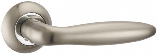 Ручка раздельная PUNTO BASIS TL SN/CP-3 матовый никель/хром — фото 1