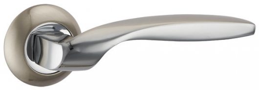 Ручка раздельная PUNTO BOSTON TL SN/CP-3 матовый никель/хром — фото 1