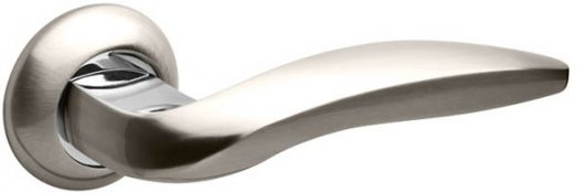 Ручка раздельная FUARO VITA RM SN/CP-3 матовый никель/хром — фото 1
