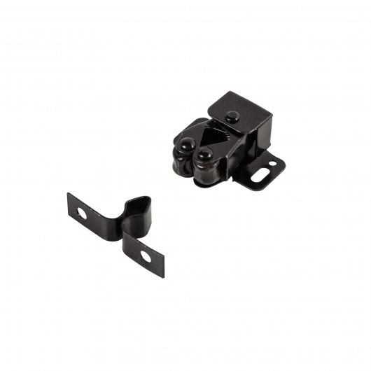 Защелка роликовая металлическая ZLR32х26 BL черный — фото 1