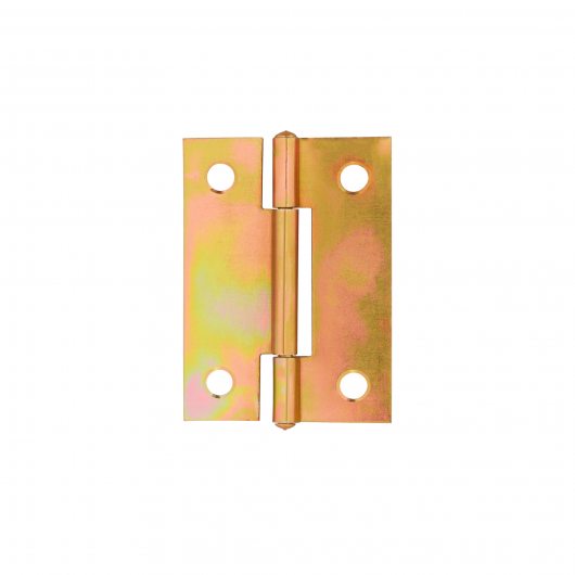 Петля карточная универсальная LM/IN33x48x1U YZN желтый цинк (2 шт) — фото 1