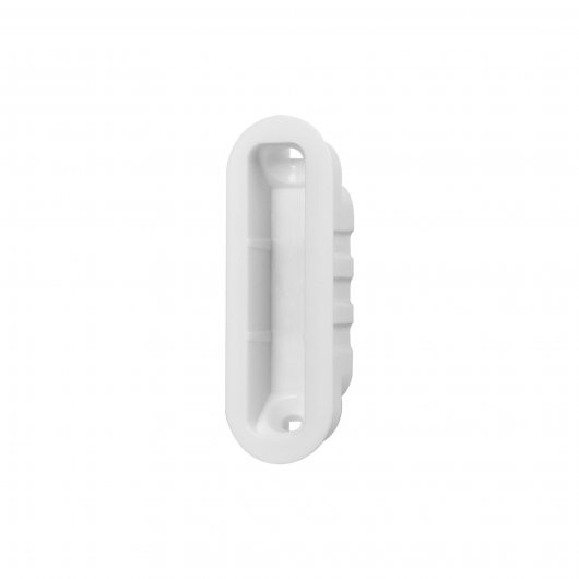 Ответная планка для магнитной защелки ML96WC, без крепежа, белая — фото 1