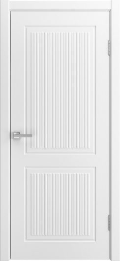 Межкомнатная эмалированная дверь Liga Kalipso Afina-2 белая глухая — фото 1