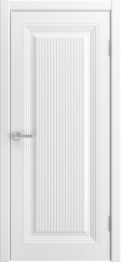Межкомнатная эмалированная дверь Liga Kalipso Afina белая глухая — фото 1