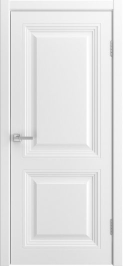 Межкомнатная эмалированная дверь Liga Kalipso Olimpiya белая глухая — фото 1