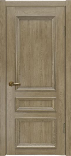 Межкомнатная дверь с эко шпоном Luxor Вероника-05 Дуб натуральный (легенда) глухая — фото 1