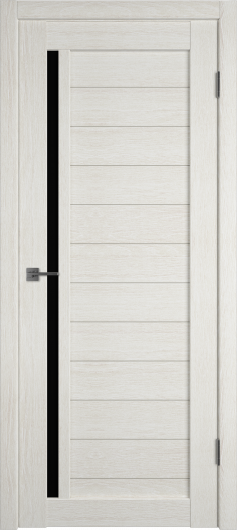 Межкомнатная дверь VFD (ВФД) Light 9 Latte L Black Gloss — фото 1