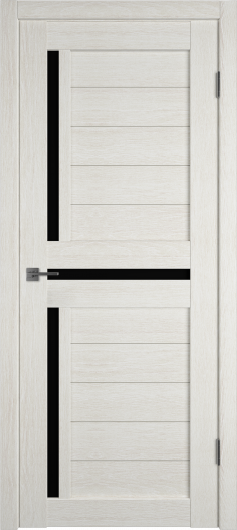 Межкомнатная дверь VFD (ВФД) Light 16 Latte L Black Gloss — фото 1