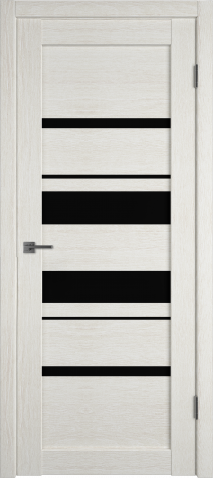 Межкомнатная дверь VFD (ВФД) Light 29 Latte L Black Gloss — фото 1