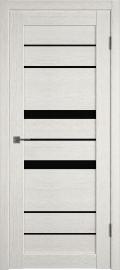 Межкомнатная дверь VFD (ВФД) Light 30 Latte L Black Gloss — фото 1