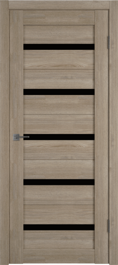 Межкомнатная дверь VFD (ВФД) Light 7 Mocco Black Gloss — фото 1