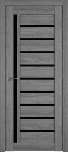 Межкомнатная дверь VFD (ВФД) Light 11 Mouse Black Gloss — фото 1
