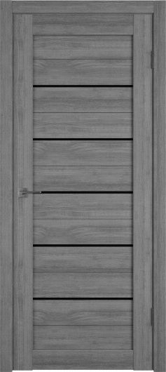 Межкомнатная дверь VFD (ВФД) Light 5 Mouse Black Gloss — фото 1
