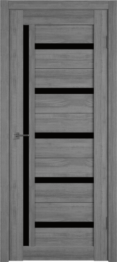 Межкомнатная дверь VFD (ВФД) Light 18 Mouse Black Gloss — фото 1