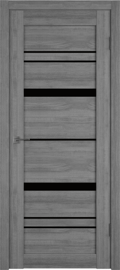 Межкомнатная дверь VFD (ВФД) Light 25 Mouse Black Gloss — фото 1