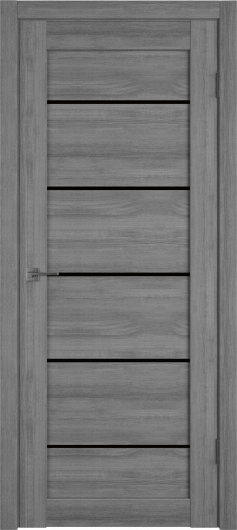 Межкомнатная дверь VFD (ВФД) Light 27 Mouse Black Gloss — фото 1