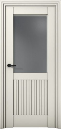 Межкомнатная дверь с экошпоном Aurum Doors Никель Ni 3 Магнолия Графит — фото 1