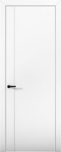 Межкомнатная дверь с экошпоном Aurum Doors Палладий Pd 10 Аляска Al White — фото 1