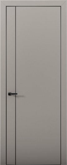 Межкомнатная дверь с экошпоном Aurum Doors Палладий Pd 10 Deep Blue Black Edition — фото 1