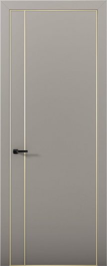 Межкомнатная дверь с экошпоном Aurum Doors Палладий Pd 10 Deep Blue Gold Edition — фото 1