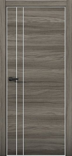 Межкомнатная дверь с экошпоном Aurum Doors Плутоний Pu 4 Дуб Миндаль Al White — фото 1