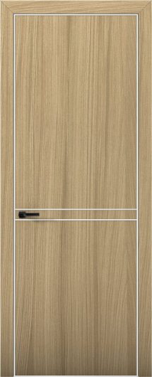 Межкомнатная дверь с экошпоном Aurum Doors Плутоний Pu 9 Дуб Светлый Al White — фото 1