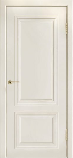 Межкомнатная эмалированная дверь Avidoor Элеганс 01 RAL 9001 Глухая — фото 1