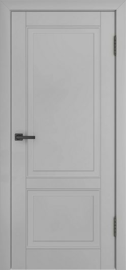 Межкомнатная эмалированная дверь Avidoor Элеганс 04 RAL 7047 Глухая — фото 1