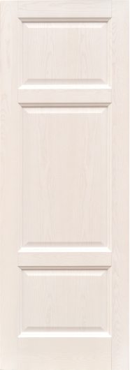 Межкомнатная ульяновская дверь Дворецкий Валенсия белый ясень глухая — фото 1