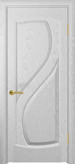 Межкомнатная ульяновская дверь Дворецкий Версаль белый ясень глухая — фото 1