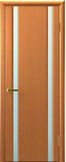 Межкомнатная ульяновская дверь Дворецкий Спектр-2 светлый анегри остекленная — фото 1