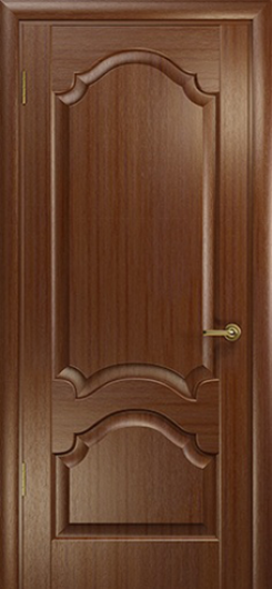 Межкомнатная ульяновская дверь Дворецкий Виктория орех глухая — фото 1