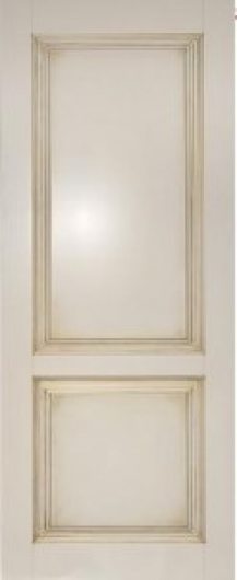 Межкомнатная ульяновская дверь Дворецкий Классик белый ясень глухая — фото 1