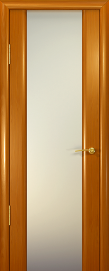 Межкомнатная ульяновская дверь Дворецкий Спектр-3 светлый анегри остекленная — фото 1