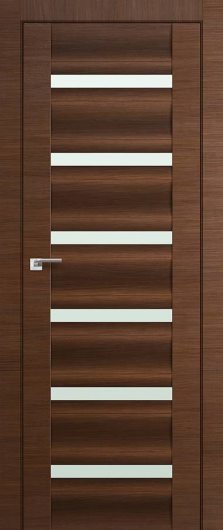 Межкомнатная дверь Profildoors Малага Черри кроскут 57Х ст.матовое — фото 1