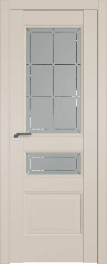 Межкомнатная дверь с эко шпоном Profildoors Санд 94U  ст.гравировка 1 — фото 1