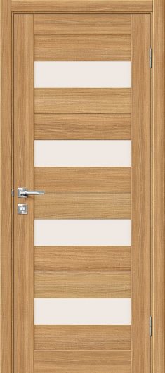 Межкомнатная дверь с эко шпоном Порта-23 (1П-02) Anegri Veralinga остекленная — фото 1
