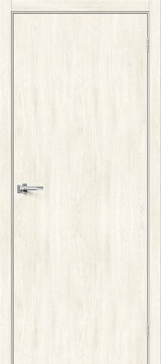 Межкомнатная дверь с эко шпоном MR.WOOD Браво-0 Nordic Oak глухая — фото 1