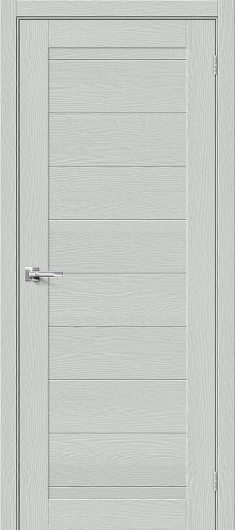 Межкомнатная дверь Браво-21 Grey Wood глухая — фото 1