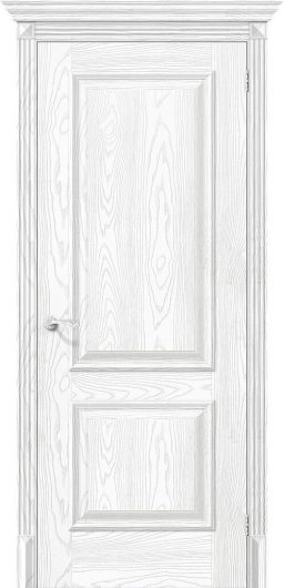 Межкомнатная дверь с эко шпоном el`PORTA Классик-12 Silver Ash глухая — фото 1