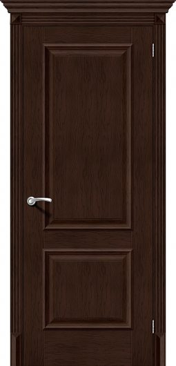 Межкомнатная дверь с эко шпоном el`PORTA Классико-12 Antique Oak глухая — фото 1