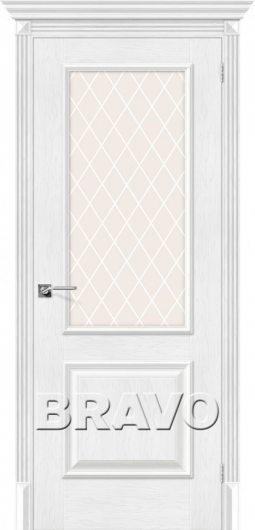 Межкомнатная дверь с эко шпоном el`PORTA Классико-13 Royal Oak остекленная — фото 1